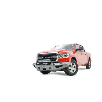FAB FOURS DR19-RS4262-1 Red Steel Front Bumper