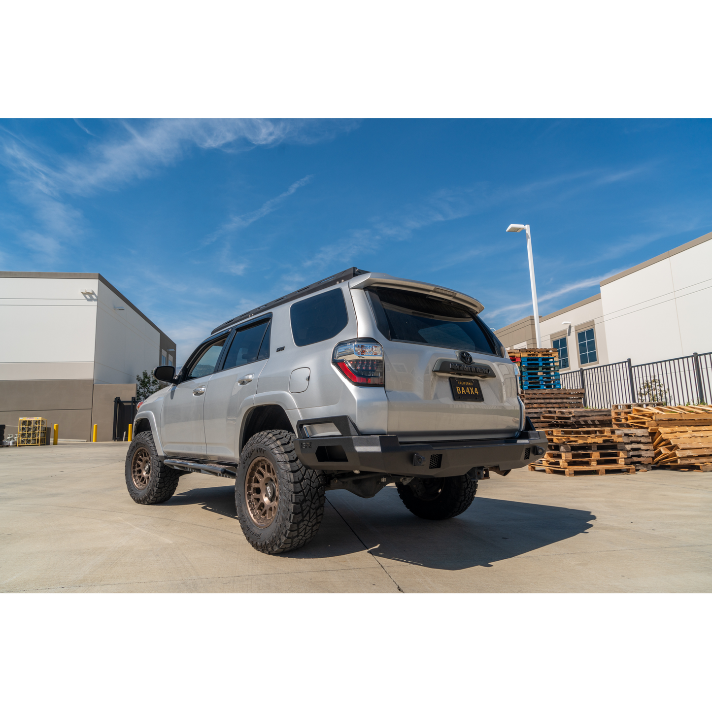 Body Armor 4x4 2010-2024 TOYOTA 4RUNNER PRO SERIES II REAR BUMPER TR-2965
