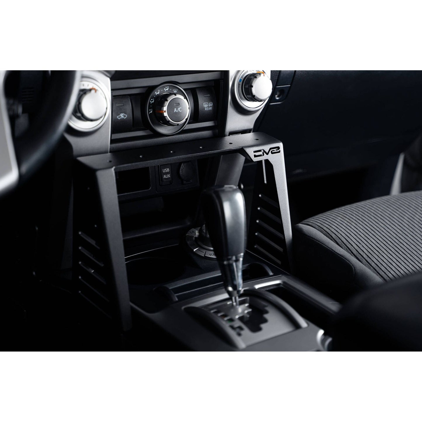 DV8 OFF-ROAD | 2010 2024 Toyota 4Runner Center Console Molle Panels Device Mount  | CCT3-02