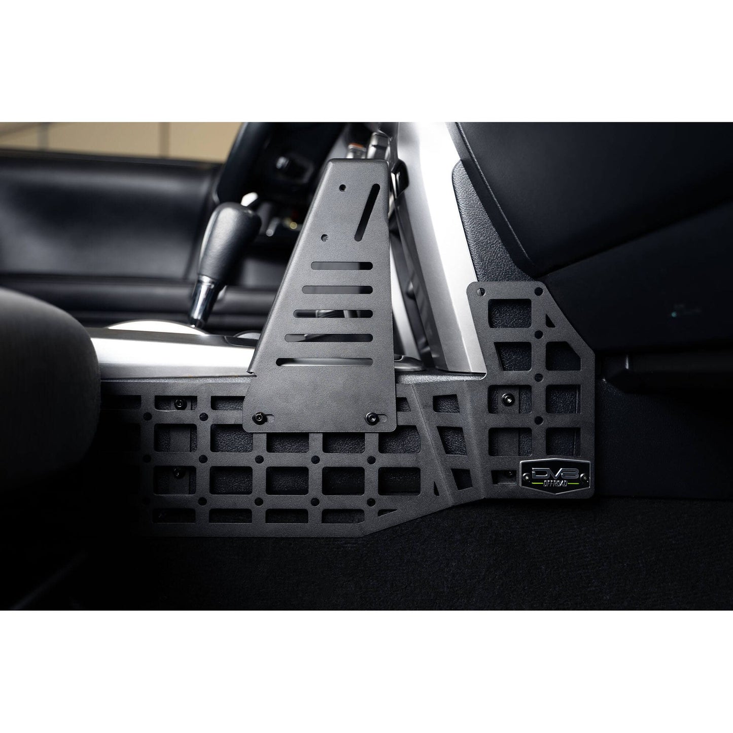 DV8 OFF-ROAD | 2010 2024 Toyota 4Runner Center Console Molle Panels Device Mount  | CCT3-02