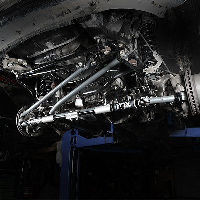 2005 + Ford Super Duty F-250 / F350 Dual Steering Stabilizer Bracket — 2005 + Ford Super Duty F-250 / F350 Dual Steering Stab