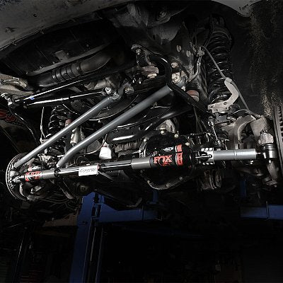 2005 + Ford Super Duty F-250 / F350 Dual Steering Stabilizer Bracket — 2005 + Ford Super Duty F-250 / F350 Dual Steering Stab