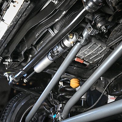 Synergy Ford Super Duty F-450 / F-550 / F-600 Frame Side Stabilizer Relocation kit — Synergy Ford Super Duty F-450 / F-550 /