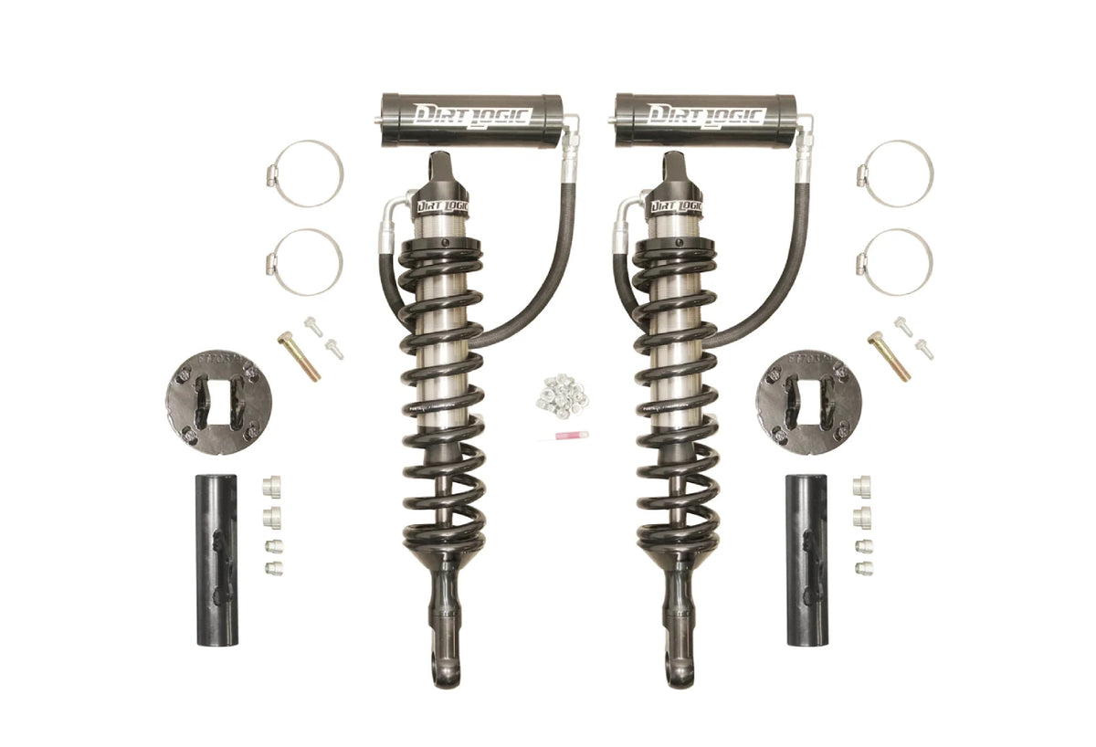 FABTECH | 3" Ball Joint UCA Lift Kit w/ Front Dirt Logic 2.5 Resi Coil Overs w/ Resi & Rear Dirt Logic 2.25" Shocks w/ Resi | Toyota Tacoma | K7106DL — product image 2