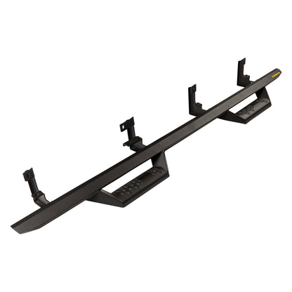 Angular Drop Steps – Textured Black (19-24 Chevy 1500) view 1