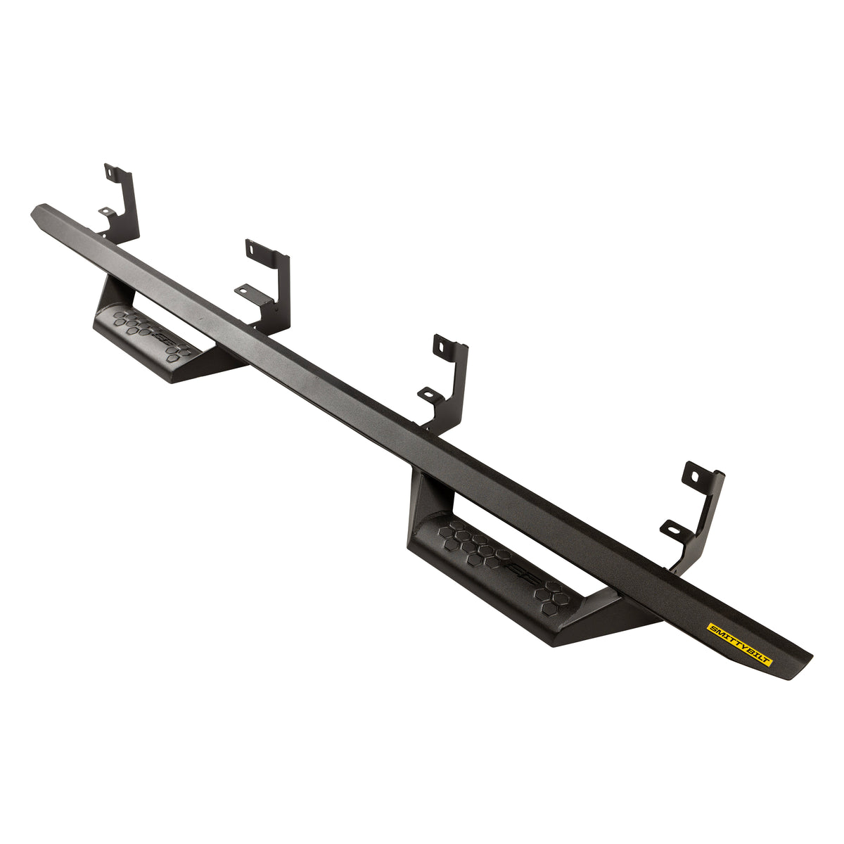 Angular Drop Steps – Textured Black (19-24 Chevy 1500) view 5
