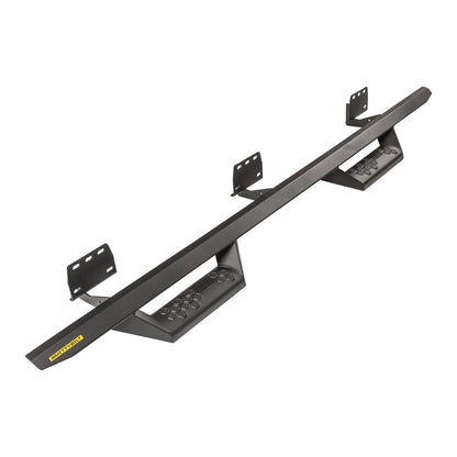 Angular Drop Steps – Textured Black (19-24 Ram 1500) view 1