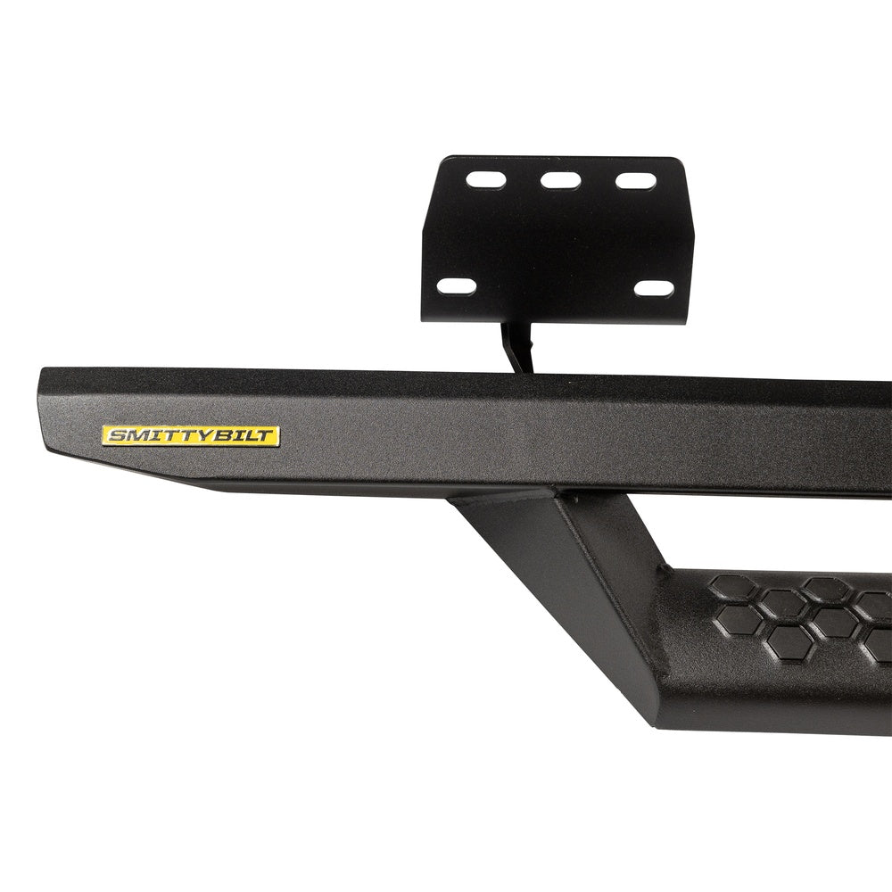 Angular Drop Steps – Textured Black (19-24 Ram 1500) view 5