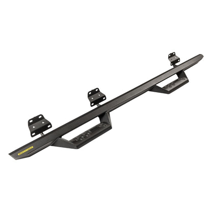 Angular Drop Steps – Textured Black (15+ Ford F-Series) view 1
