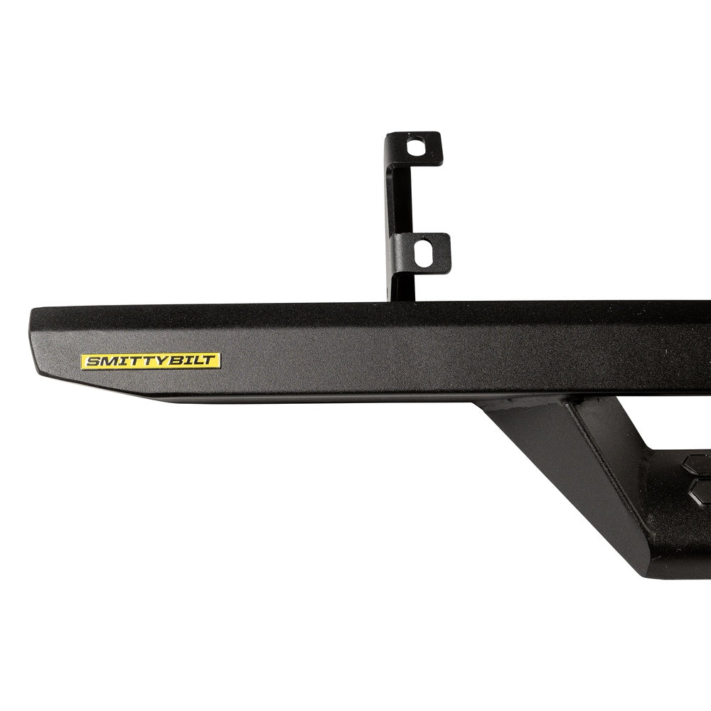 Angular Drop Steps – Textured Black (21+ Bronco 4DR) view 5