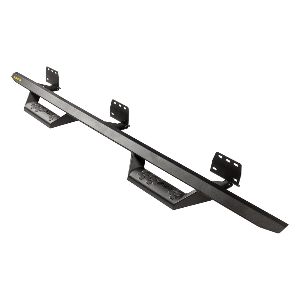 Angular Drop Steps – Textured Black (20+ JT) view 4