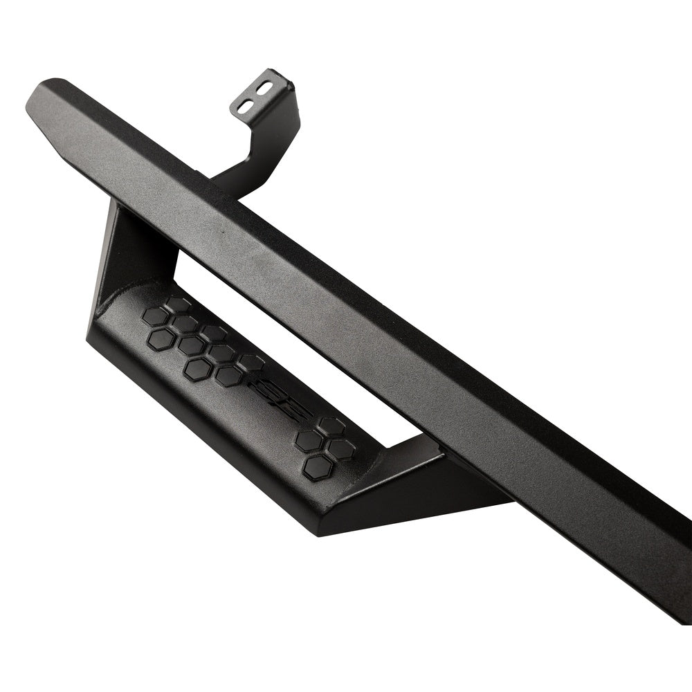 Angular Drop Steps – Textured Black (22+ Toyota Tundra) view 2