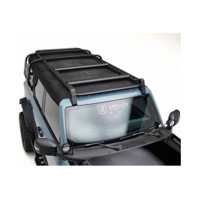 ZROADZ Soft Top Rack with Standard MOLLE Panels (2021-2023 Bronco 4 Door) Z845481