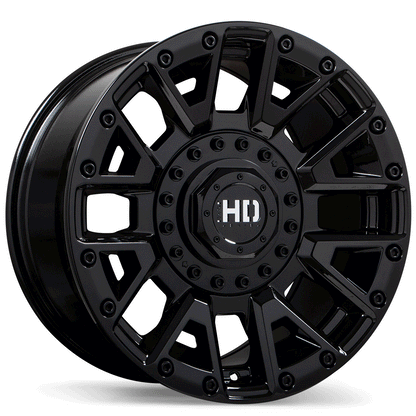 Fast HD Knuckles Gloss Black