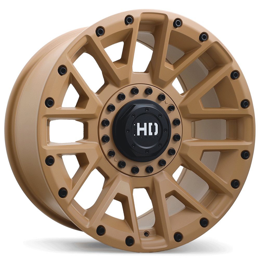 Fast HD Knuckles Desert Sand 17 x 9" 6X135 / 139.7 0 offset F260-1790-89JT+00C871