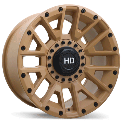 Fast HD Knuckles Desert Sand 17 x 9" 6X135 / 139.7 0 offset F260-1790-89JT+00C871