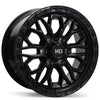 Fast HD Muramasa Gloss Black with Grey Milling