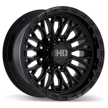 Fast HD Muramasa Gloss Black with Grey Milling