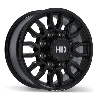 Fast HD Grit Satin Black with Milling