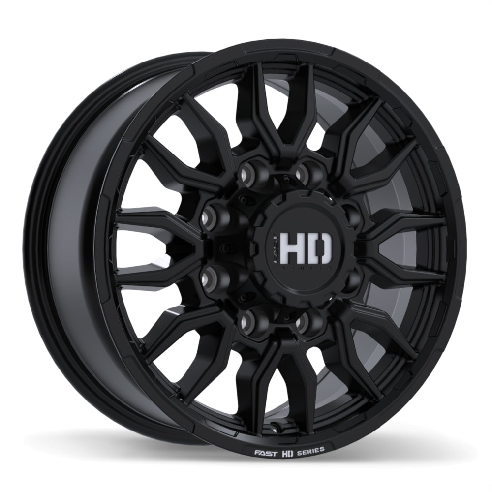 Fast HD Grit Satin Black with Milling