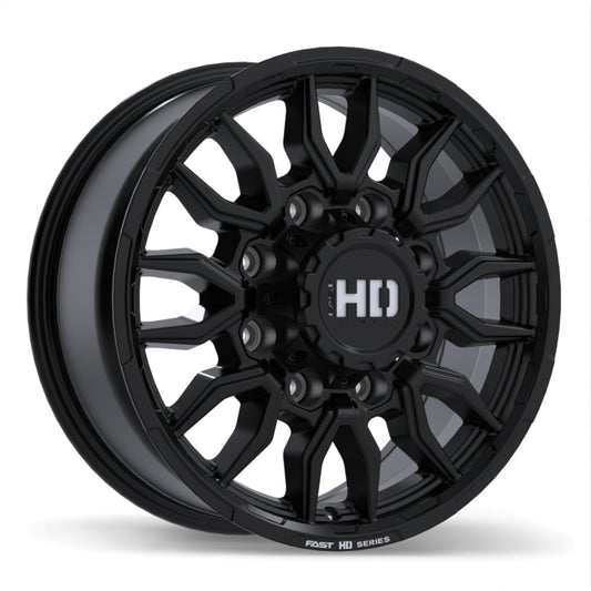 Fast HD Grit Satin Black with Milling