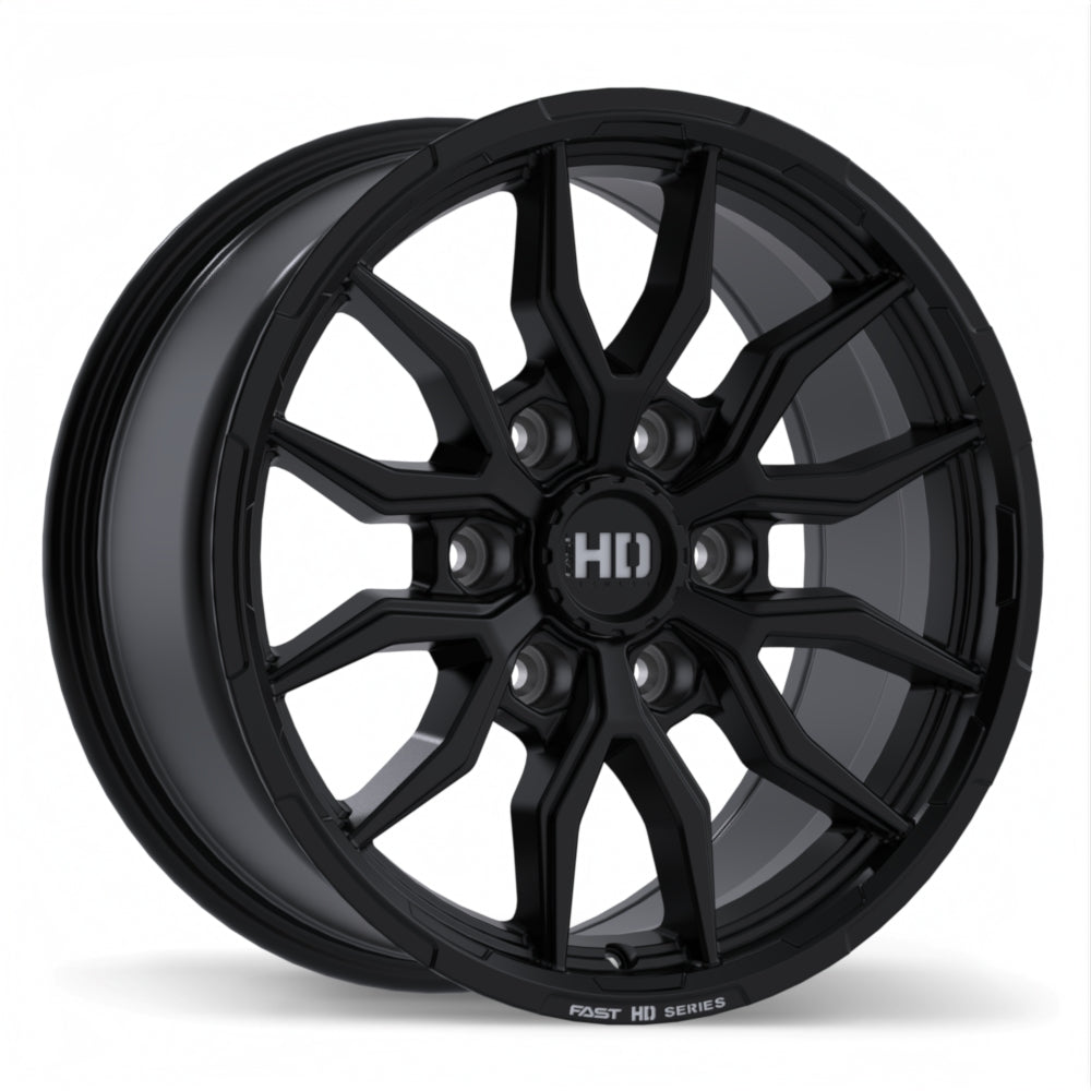 Fast HD Grit Satin Black with Milling