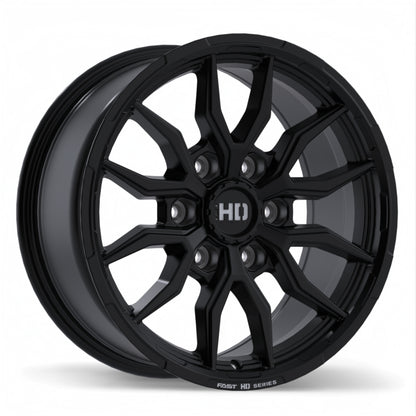 Fast HD Grit Satin Black with Milling