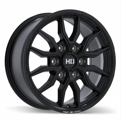 Fast HD Grit Satin Black with Milling