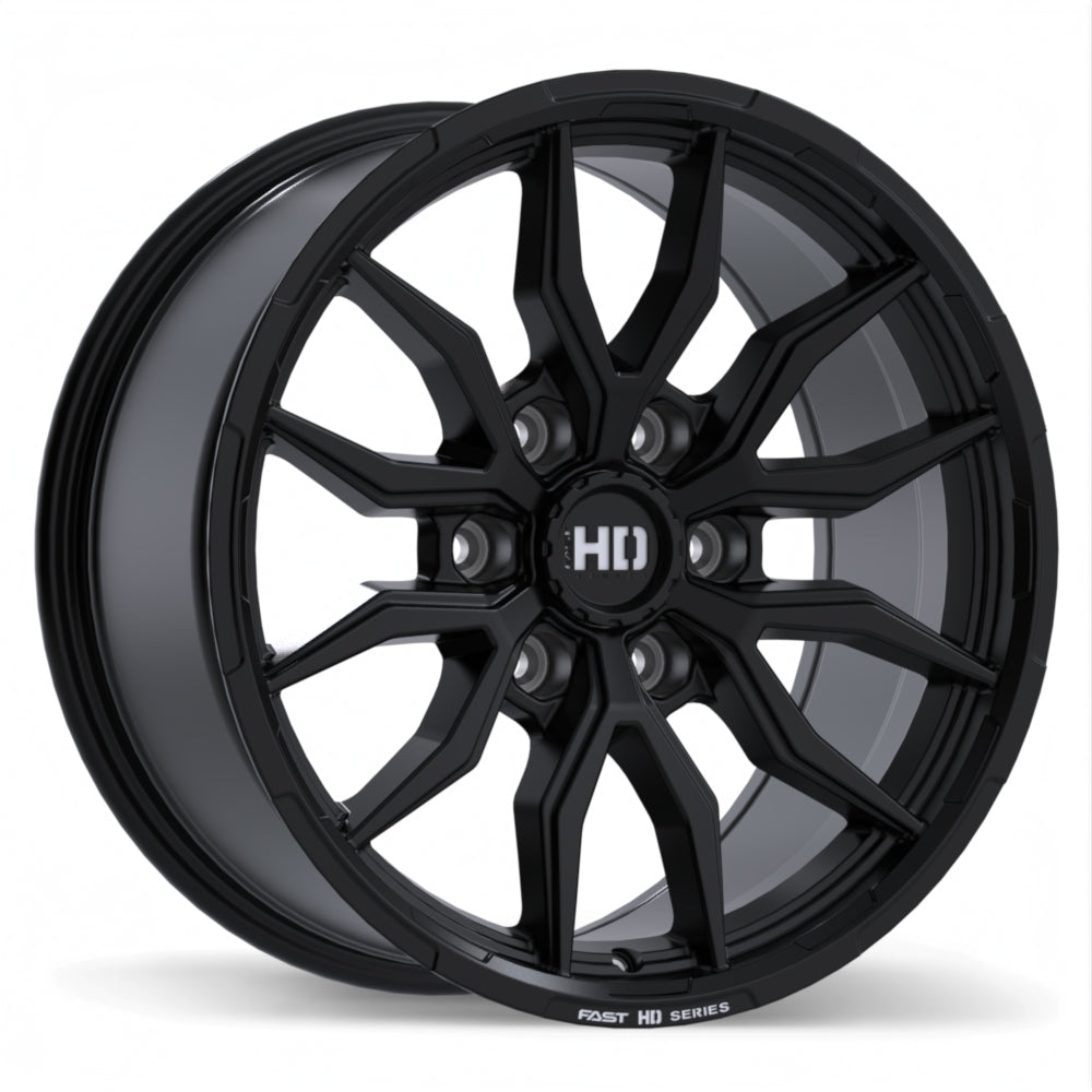 Fast HD Grit Satin Black with Milling
