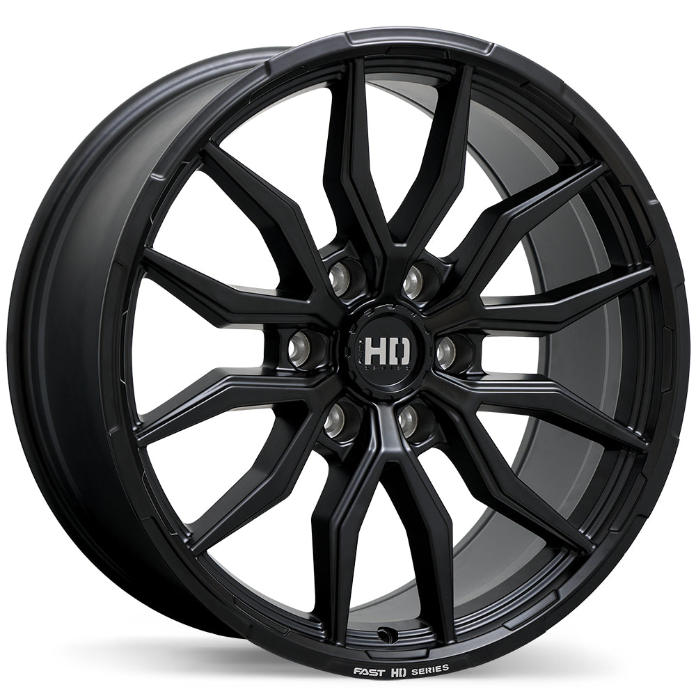 Fast HD Grit Satin Black with Milling