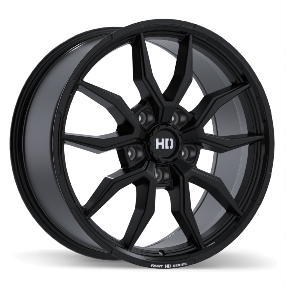 Fast HD Grit Satin Black with Milling