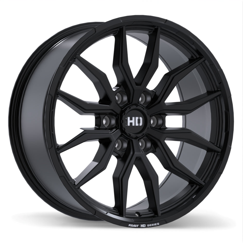 Fast HD Grit Satin Black with Milling