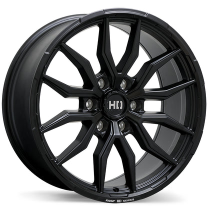 Fast HD Grit Satin Black with Milling