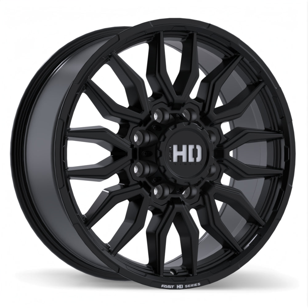 Fast HD Grit Satin Black with Milling