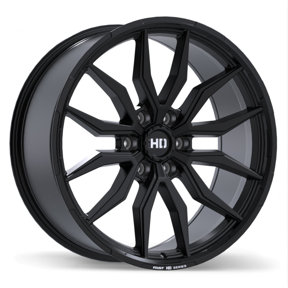 Fast HD Grit Satin Black with Milling