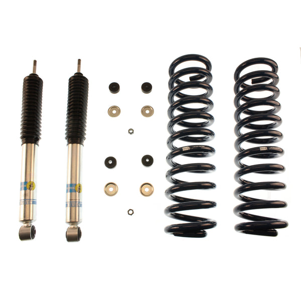 BILSTEIN | B8 5112 Shock & Coil Spring Kit 2.0" Lift, Front | 2005-2016 Ford F-250 Super Duty/F-350 Super Duty (4WD Only Front Lift Height 2") | F4-SE5-C765-H0