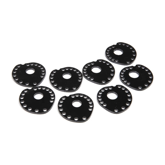 ZONE OFFROAD |  Alignment Cam Lockout Plates   I ZONF5301 - Set of durable black cam lockout plates for Ford Bronco alignment.