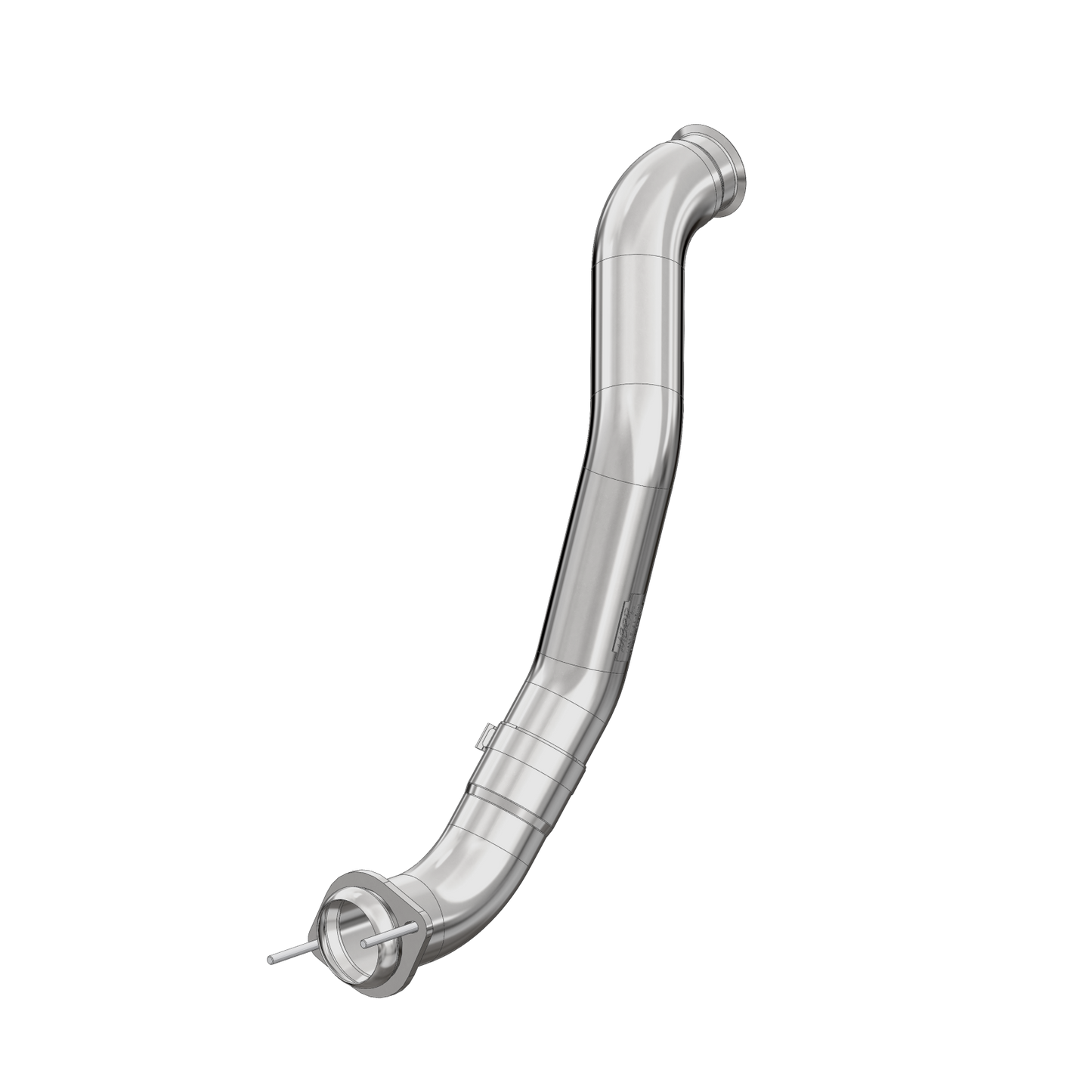 MBRP | Turbo Down Pipe For 08-10 Ford F250/350/450 6.4L Powerstroke Aluminized Steel EO Num. D-763-1  | FALCA455