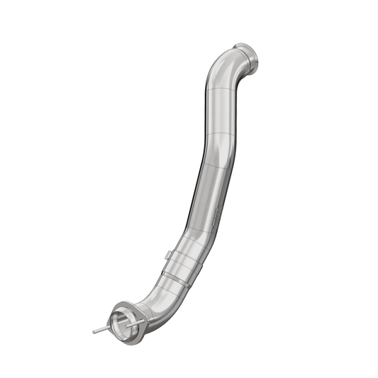 MBRP | Turbo Down Pipe For 08-10 Ford F250/350/450 6.4L Powerstroke Aluminized Steel EO Num. D-763-1  | FALCA455