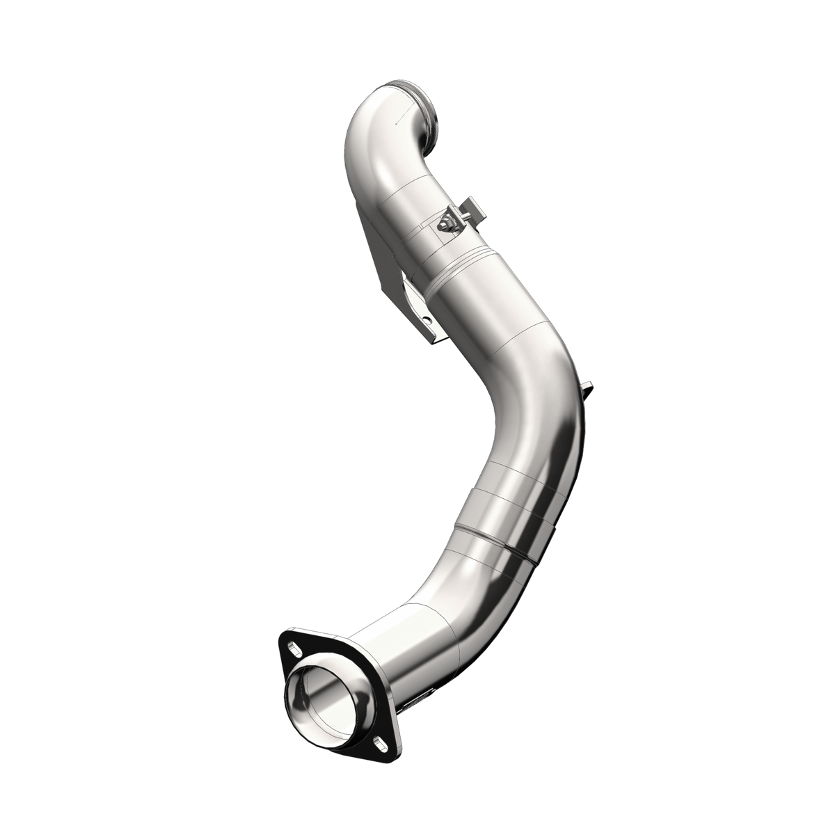 MBRP FALCA460 Exhaust for 4" Turbo Down Pipe For 15-16 Ford 6.7L