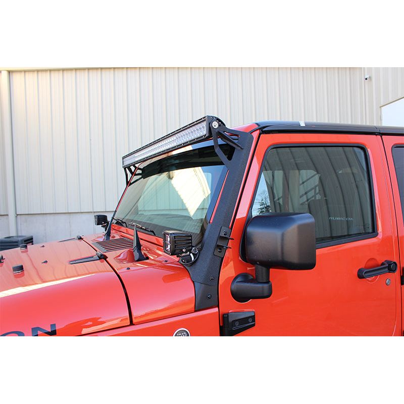 Fishbone Offroad | Jeep JK 52 Inch Light Bar Bracket 07-18 Wrangler JK Fishbone Offroad | FB21015