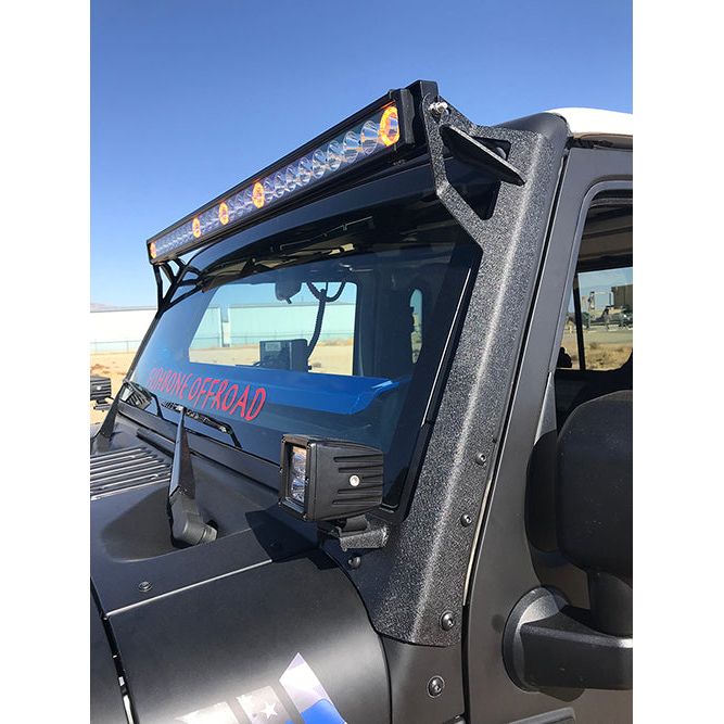 Fishbone Offroad | Jeep JK 52 Inch Light Bar Bracket 07-18 Wrangler JK Fishbone Offroad | FB21015
