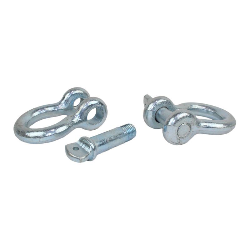 Fishbone Offroad | D Ring 3/4 Inch Zinc 2 Piece Set Fishbone Offroad | FB21038