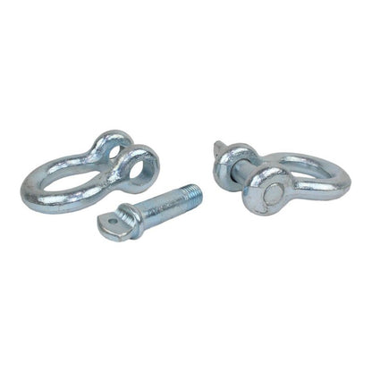 Fishbone Offroad | D Ring 3/4 Inch Zinc 2 Piece Set Fishbone Offroad | FB21038