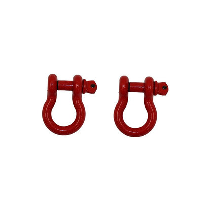 Fishbone Offroad | D Ring 3/4 Inch Red 2 Piece Set Fishbone Offroad | FB21039