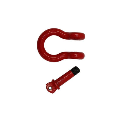 Fishbone Offroad | D Ring 3/4 Inch Red 2 Piece Set Fishbone Offroad | FB21039