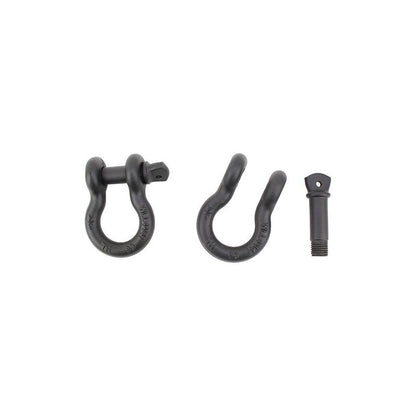 Fishbone Offroad | D Ring 3/4 Inch Gloss Black 2 Piece Set Fishbone Offroad | FB21040