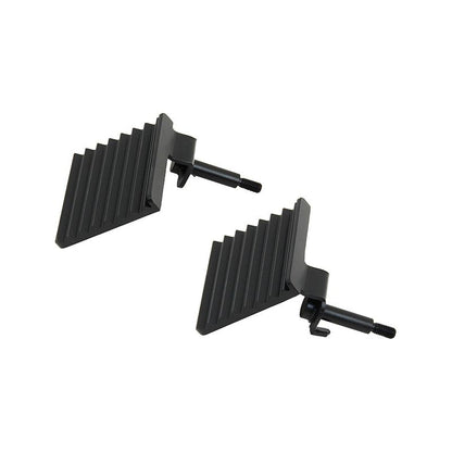 Fishbone Offroad | Jeep JK Foot Peg 07-18 Wrangler JK Set Black Fishbone Offroad | FB21041