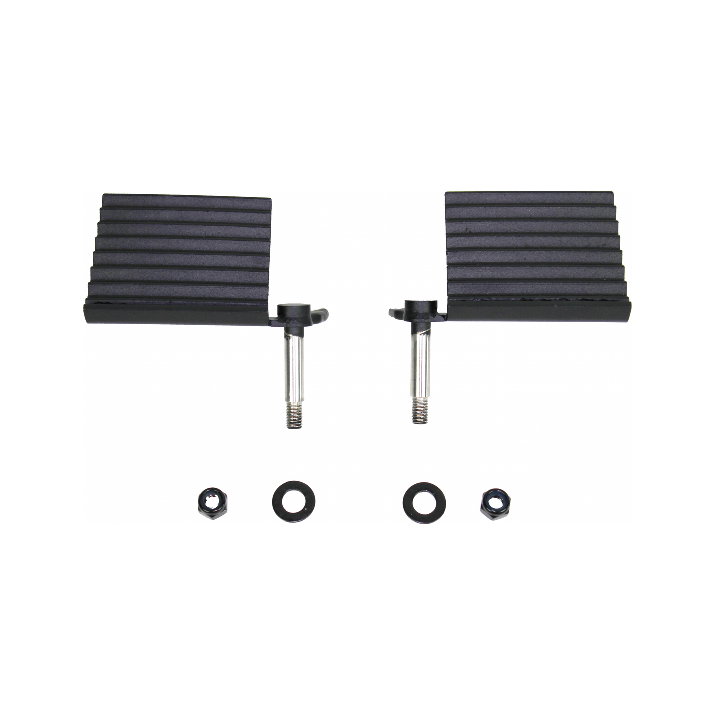 Fishbone Offroad | Jeep Foot Peg Set 76-06 CJ YJ TJ Wrangler Gloss Black Fishbone Offroad | FB21079