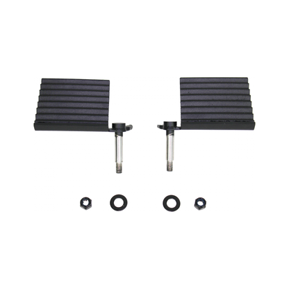 Fishbone Offroad | Jeep Foot Peg Set 76-06 CJ YJ TJ Wrangler Gloss Black Fishbone Offroad | FB21079